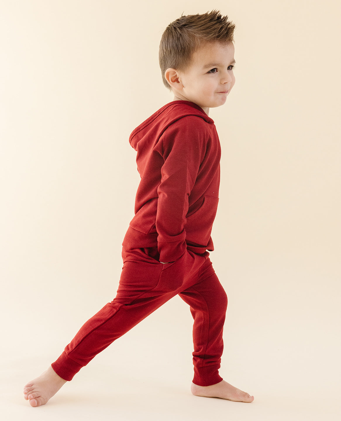 coziest-jogger-in-crimson 2