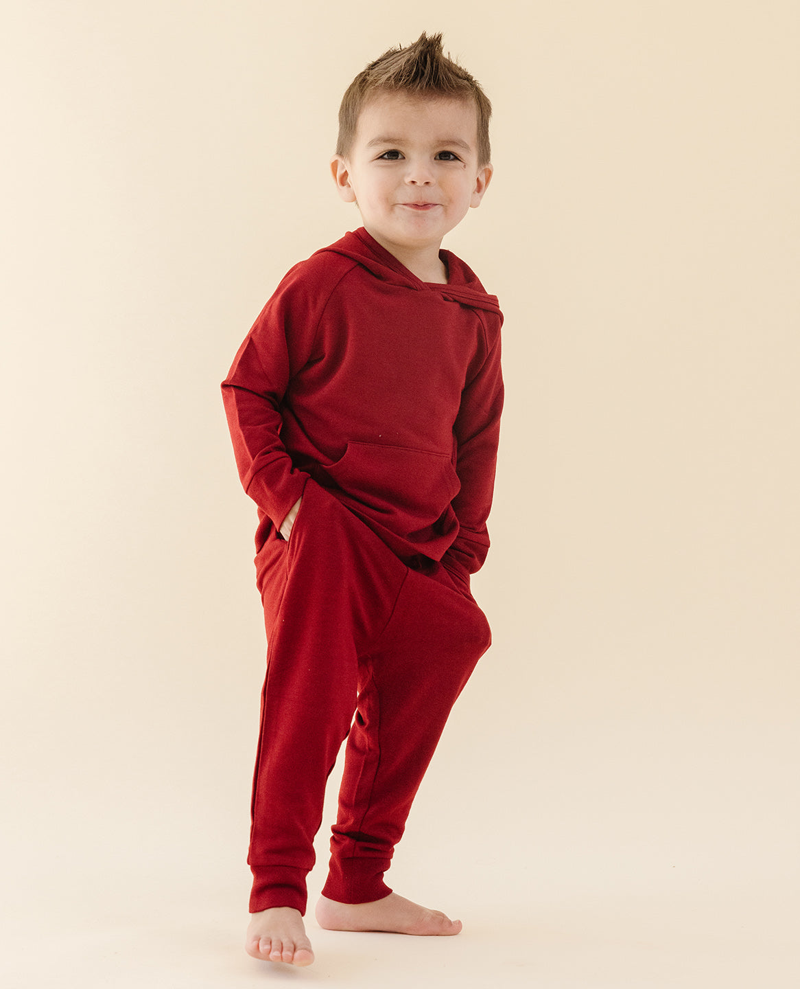 coziest-jogger-in-crimson 3