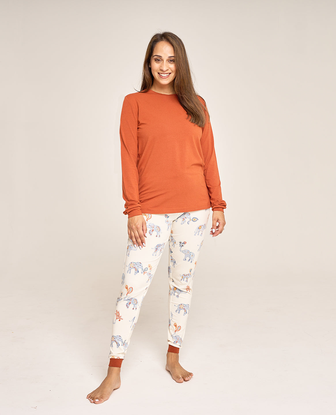 diwali-adult-unisex-pajamas-in-royal-march-masala 1