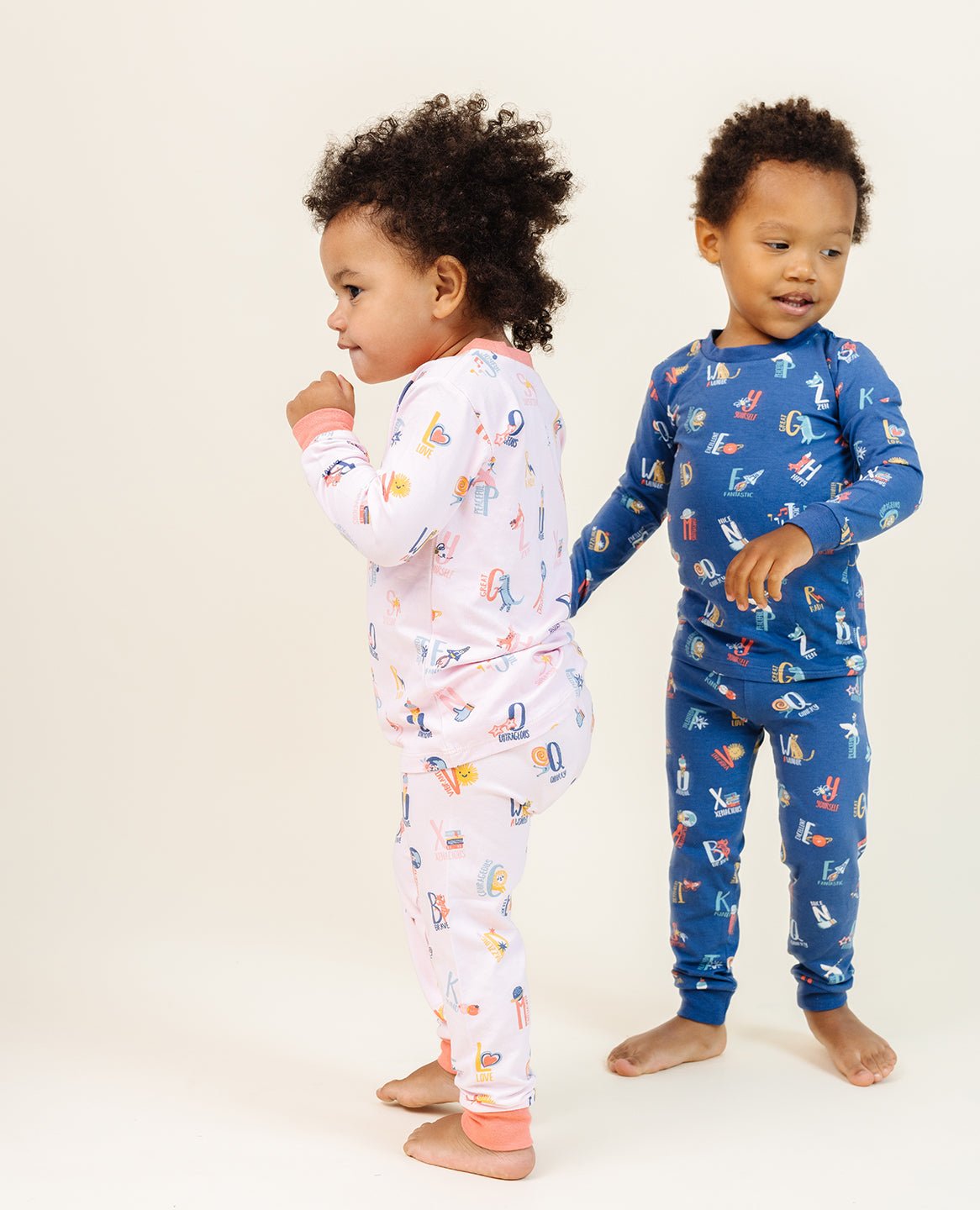 ultimate-pajama-set-in-good-vibes-abc-navy 6