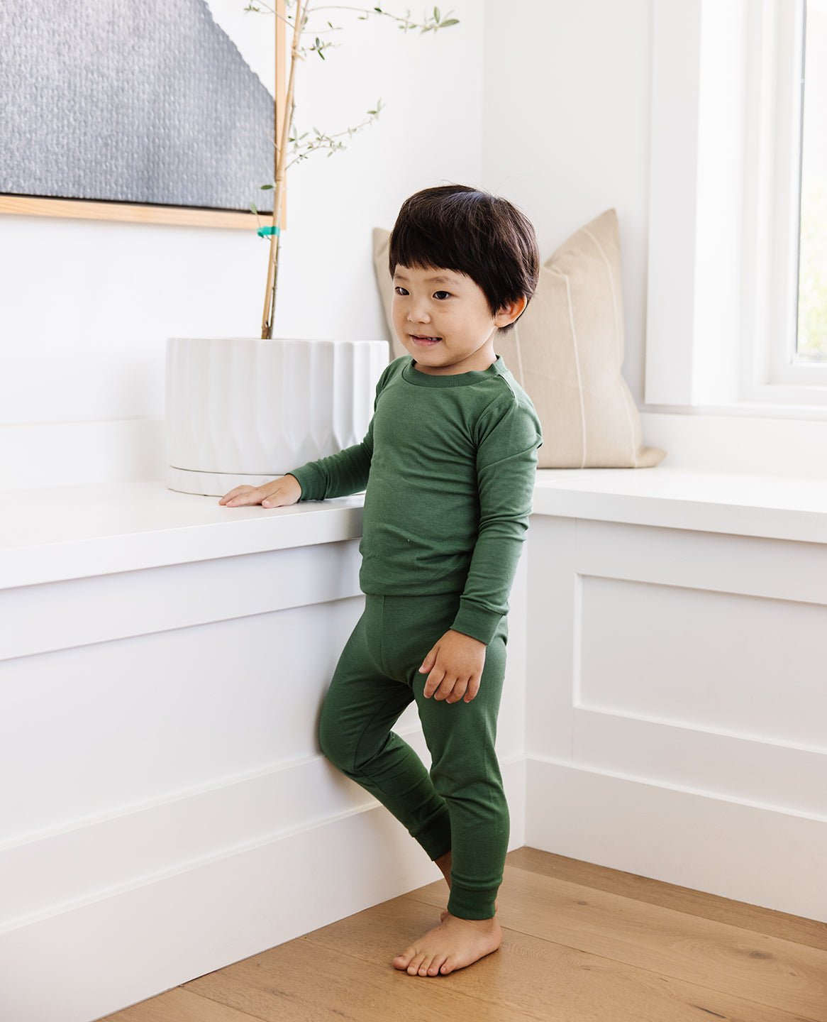 Ultimate Pajama Set in Moss - Wear Lark