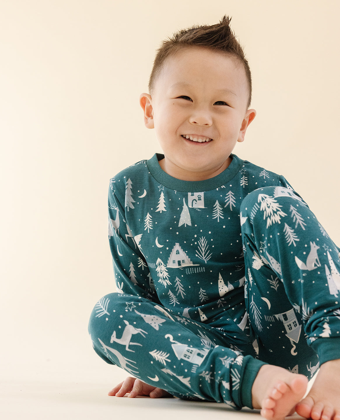 Ultimate Pajama Set in Winter Wonderland - Wear Lark